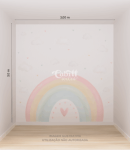 Papel de Parede Arco Íris Encantado