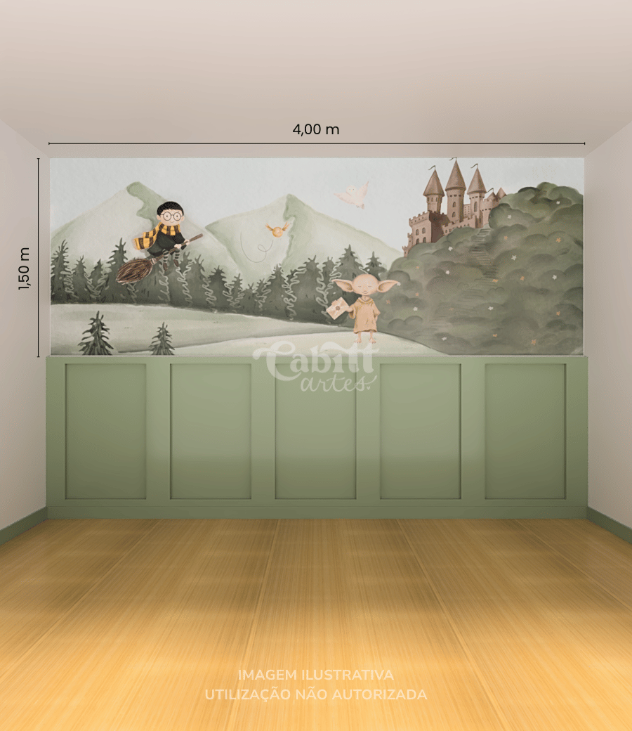 Papel de Parede Harry Potter - CaBitt Artes