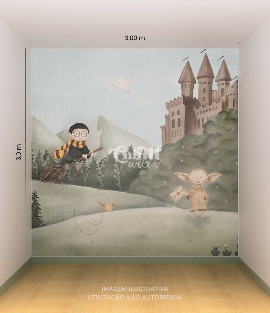 Papel de Parede Harry Potter - CaBitt Artes